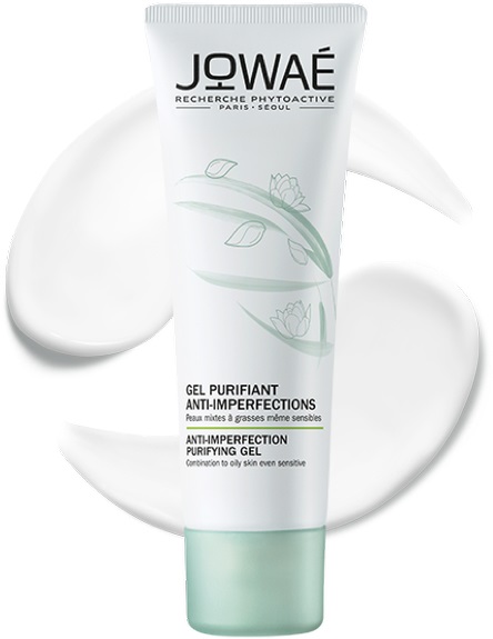 Jowae Gel Purificante Anti Imperfezioni 40 ml - Gel Opacizzante per Pelle Grassa a Tendenza Acneica con Lumifenoli e Loto Sacro
