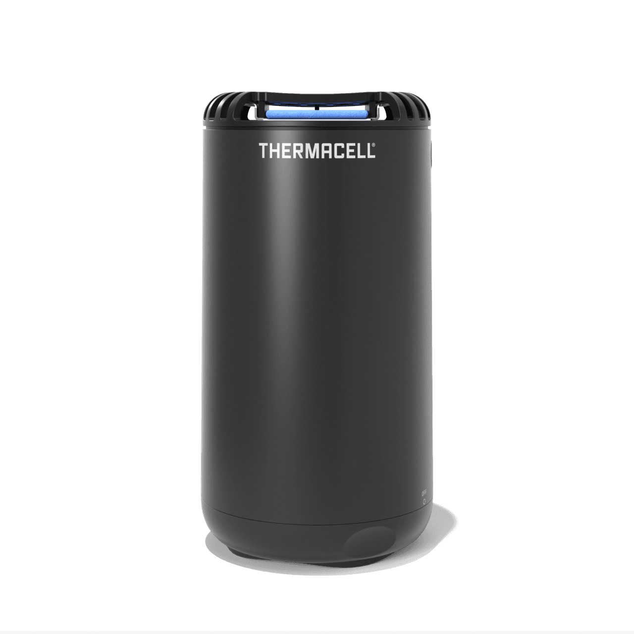 Thermacell Mini Halo Repellente Antizanzare per Esterno - Protezione Efficace fino a 21 m², Include 1 Cartuccia e 3 Piastrine, Inodore, Durata 12 Ore, Colore Grafite