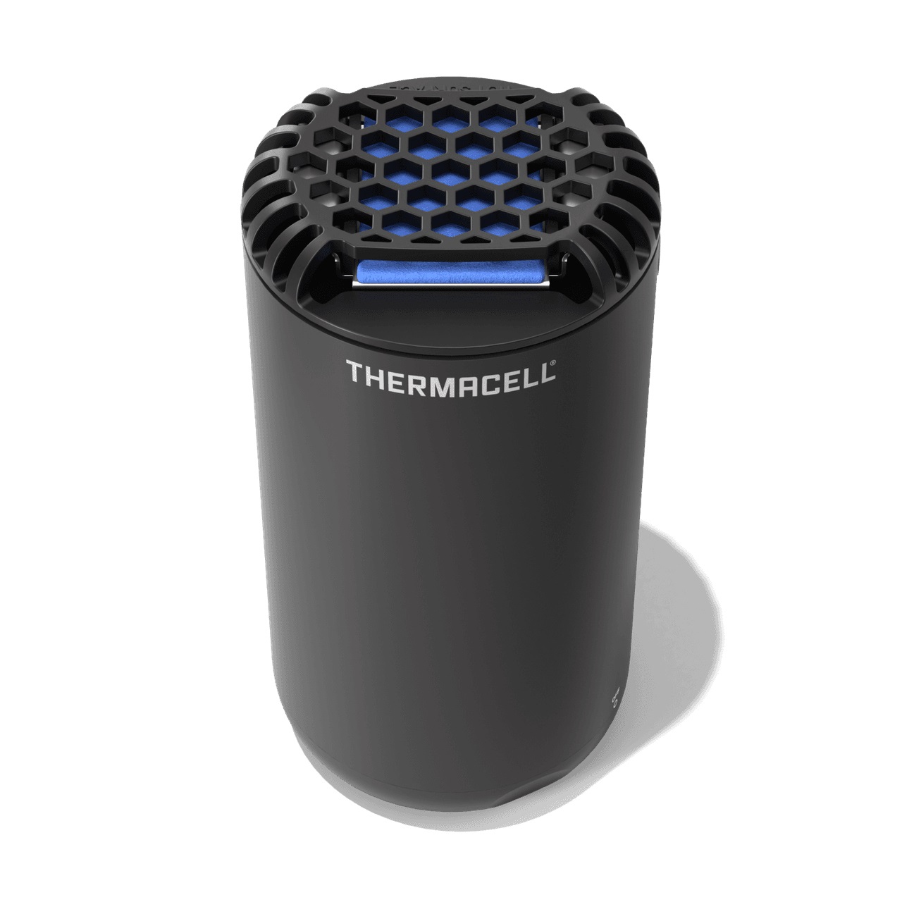 Thermacell Mini Halo Repellente Antizanzare per Esterno - Protezione Efficace fino a 21 m², Include 1 Cartuccia e 3 Piastrine, Inodore, Durata 12 Ore, Colore Grafite
