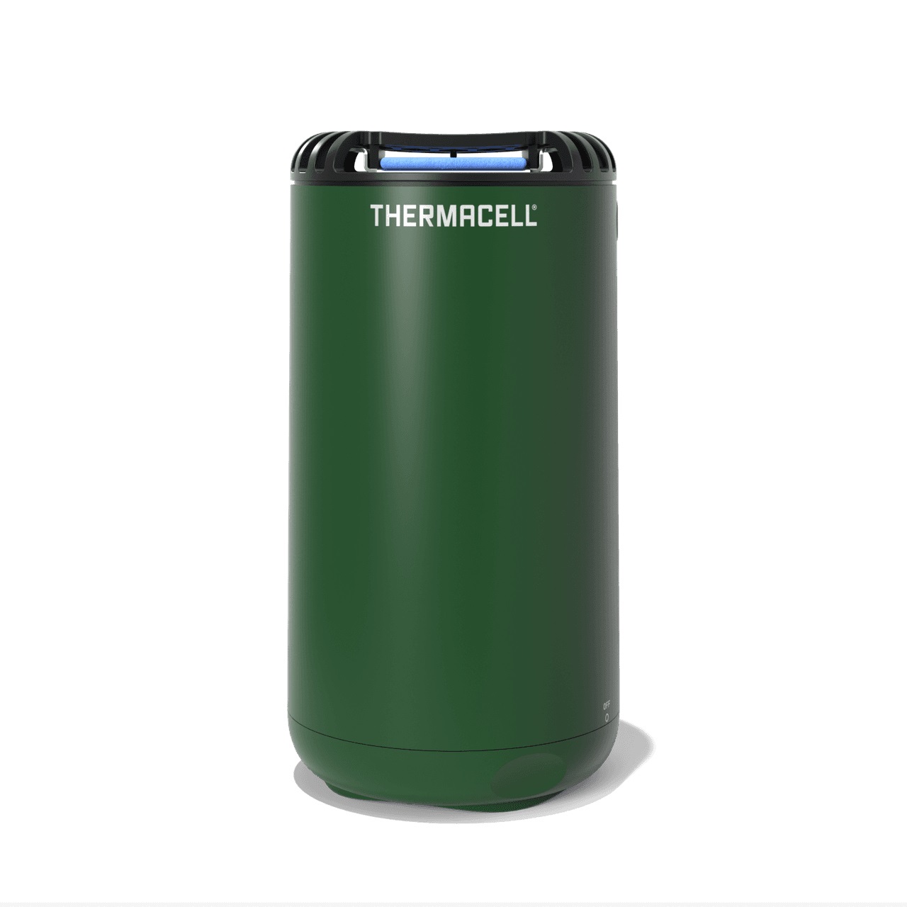 Thermacell Mini Halo Repellente per Insetti Esterno - Protezione Efficace 21 m², Inodore, Include 1 Cartuccia e 3 Piastrine, Verde Bosco