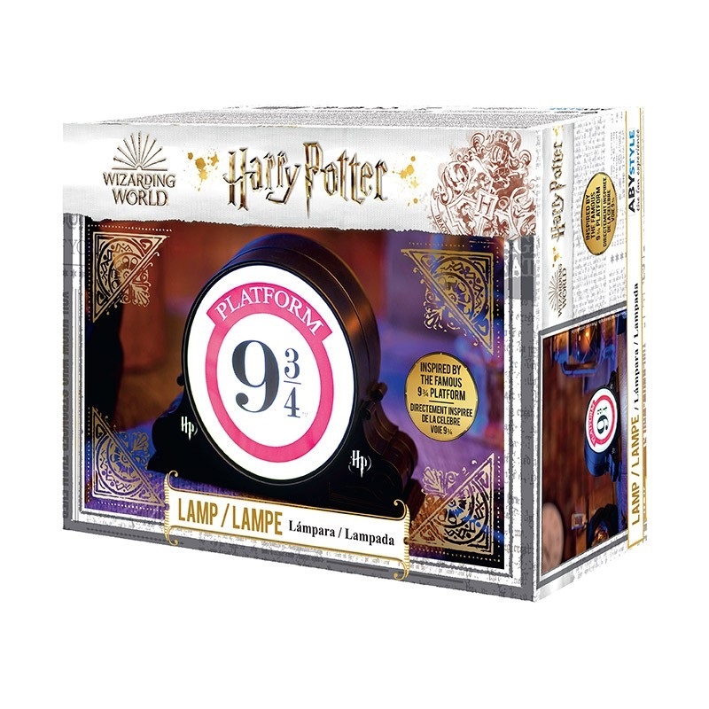 ABYstyle ABYLIG013 Lampada Decorativa LED Harry Potter - Binario 9 e 3/4, Dimensioni 21x15x8 cm, Alimentazione Batteria Mini Stilo AAA