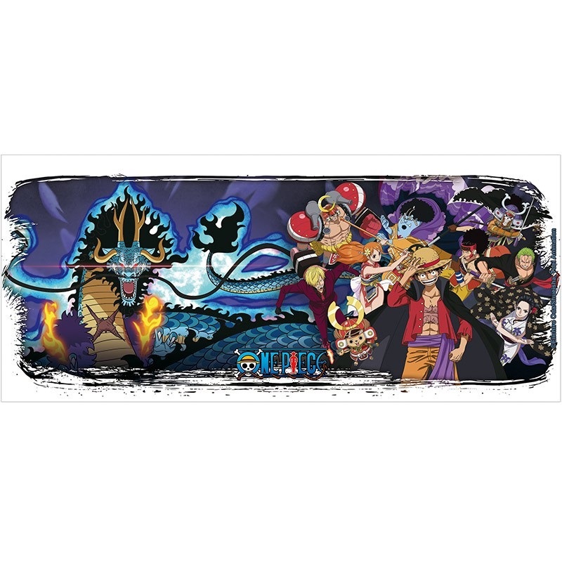 ABYstyle Tazza Wano Raid One Piece in Ceramica - Capacità 320 ml, Adatta per Microonde e Lavastoviglie