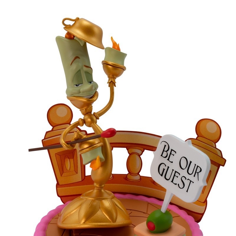 ABYstyle Lumière - Figura da Collezione 12cm in PVC - La Bella e la Bestia - Super Figure Collection