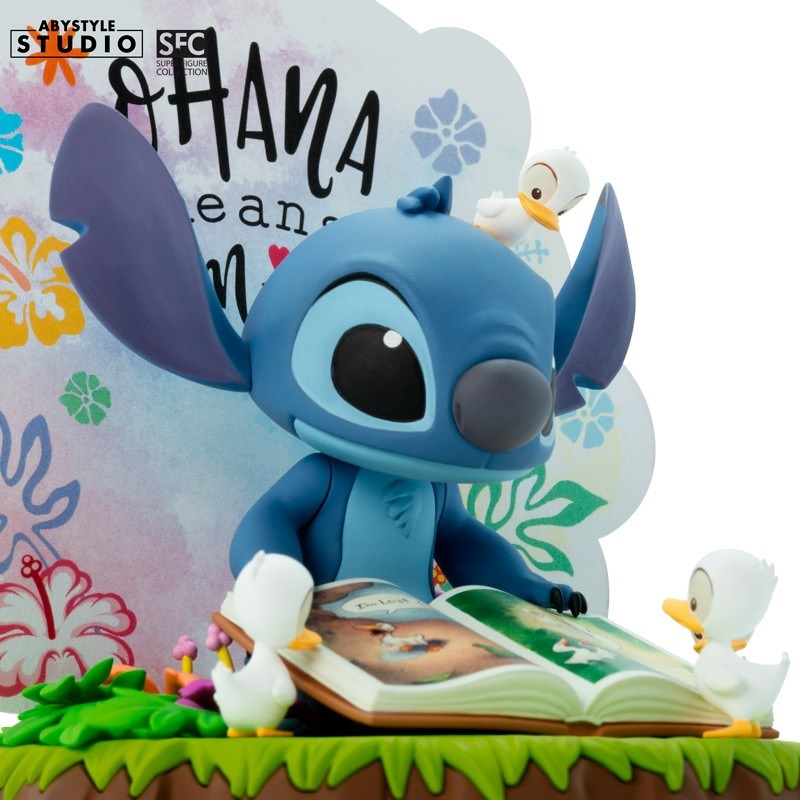 ABYstyle Studio Statuetta Disney Stitch Ohana in PVC - Altezza 10 cm - Super Figure Collection