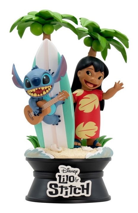 ABYstyle ABYFIG062 Modellino da Azione e da Collezione - Disney Lilo & Stitch Surfboard - Statua 17cm
