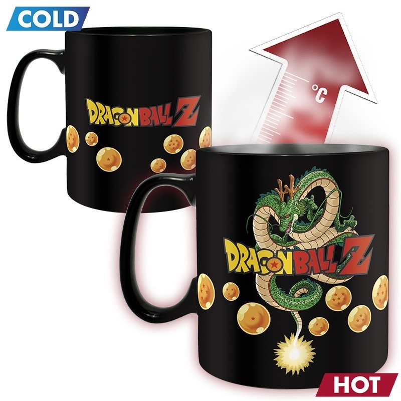 ABYstyle Tazza Termoreattiva Dragon Ball Z - Goku, 460 ml, Cambia Colore con il Calore