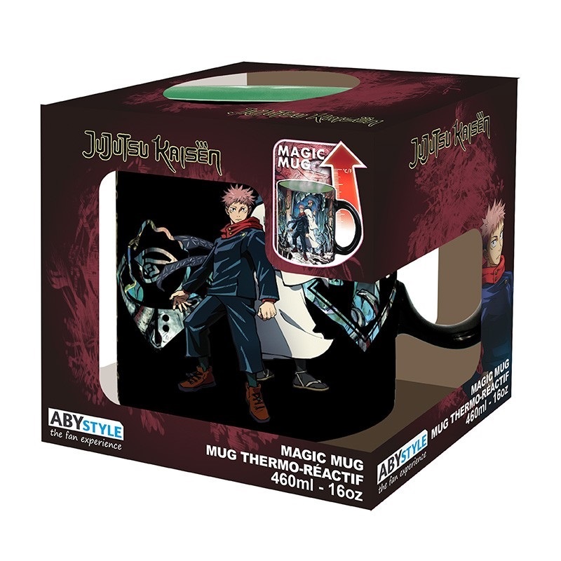 ABYstyle Tazza Termoreattiva Jujutsu Kaisen - Itadori & Sukuna, 460 ml