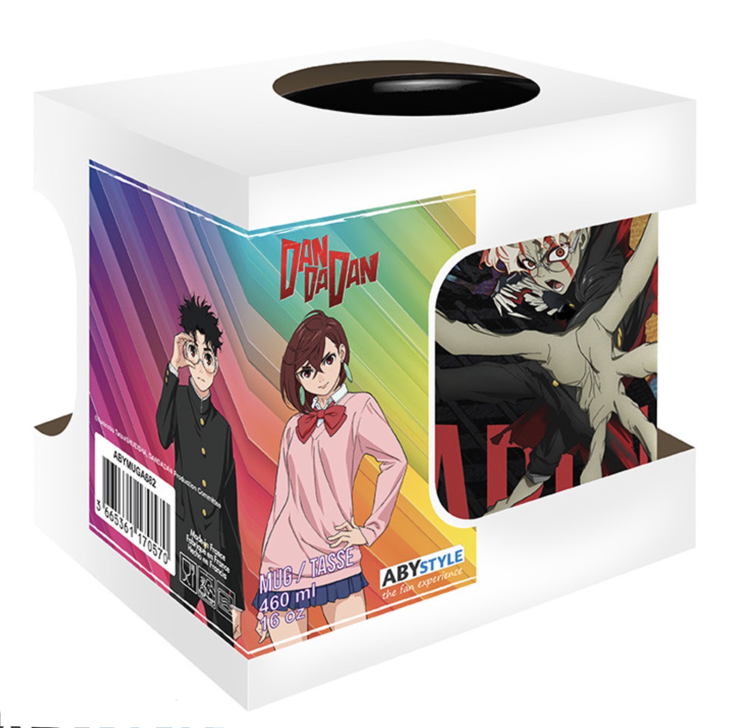 ABYstyle Tazza Dan Da Dan Duo Infernal - Ceramica 460 ml con Design Manga