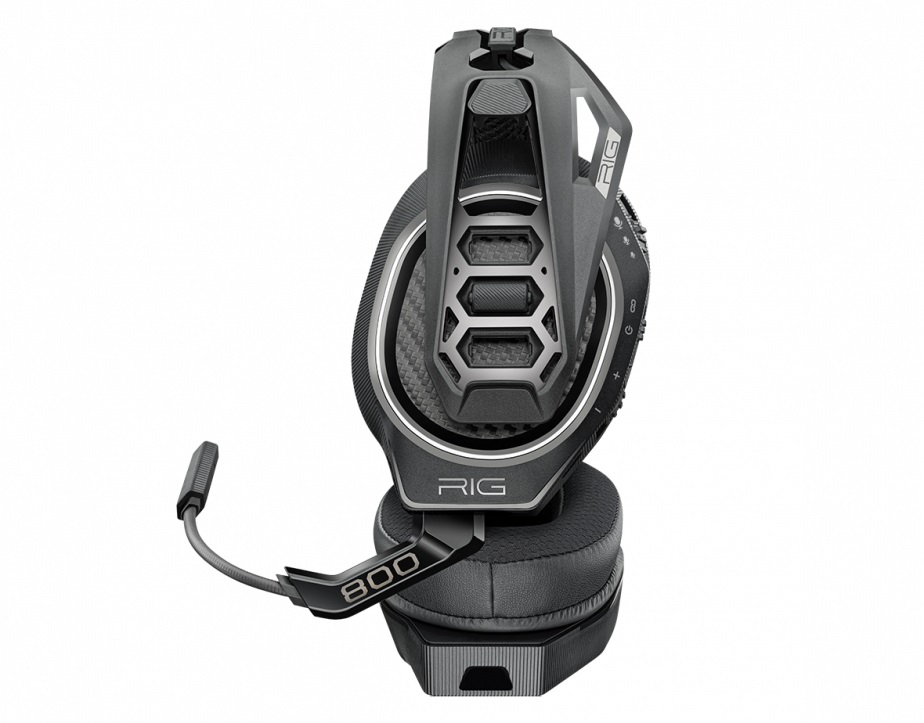 Nacon RIG 800 PRO HS Auricolare Gaming Wireless per PS4/PS5 con Base di Ricarica - Nero