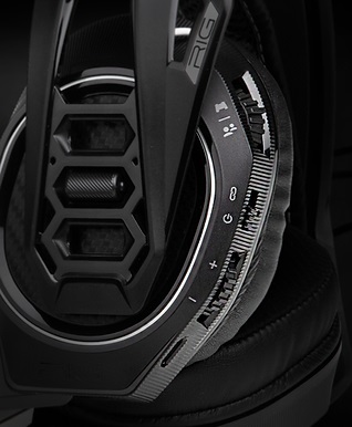 Nacon RIG 800 PRO HS Auricolare Gaming Wireless per PS4/PS5 con Base di Ricarica - Nero