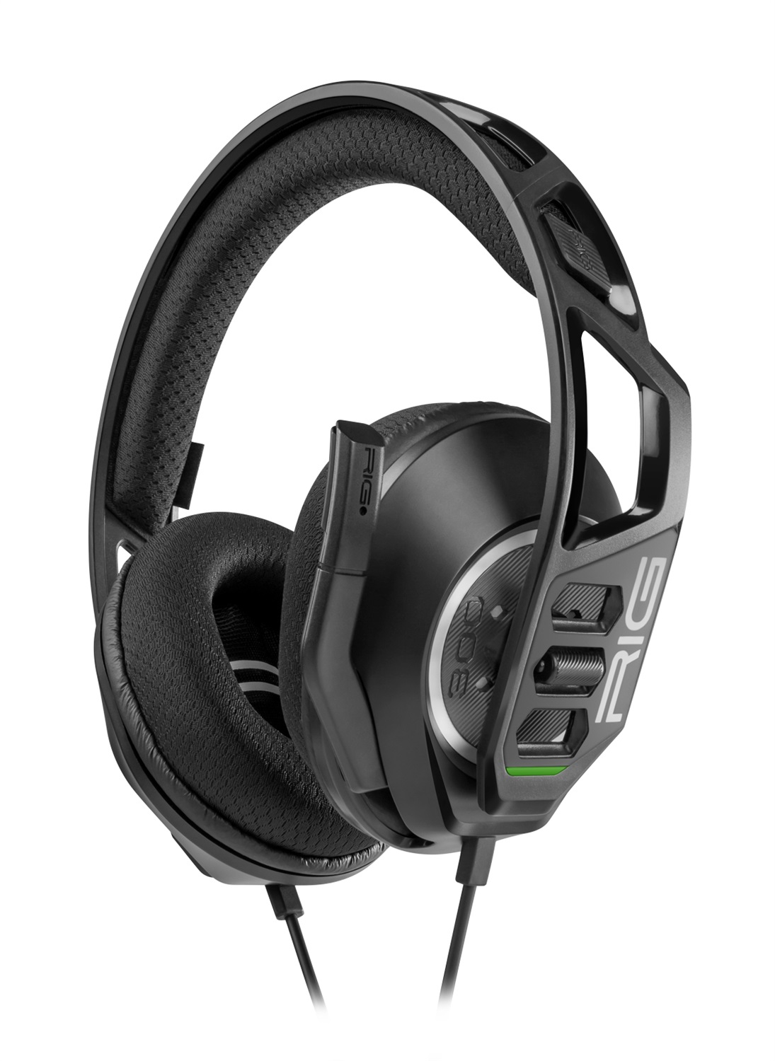 Nacon RIG 300 PRO HX - Cuffie da Gioco Cablato per XBOX SERIES X/S/ONE, Nero, con Driver da 40 mm e Isolamento Acustico