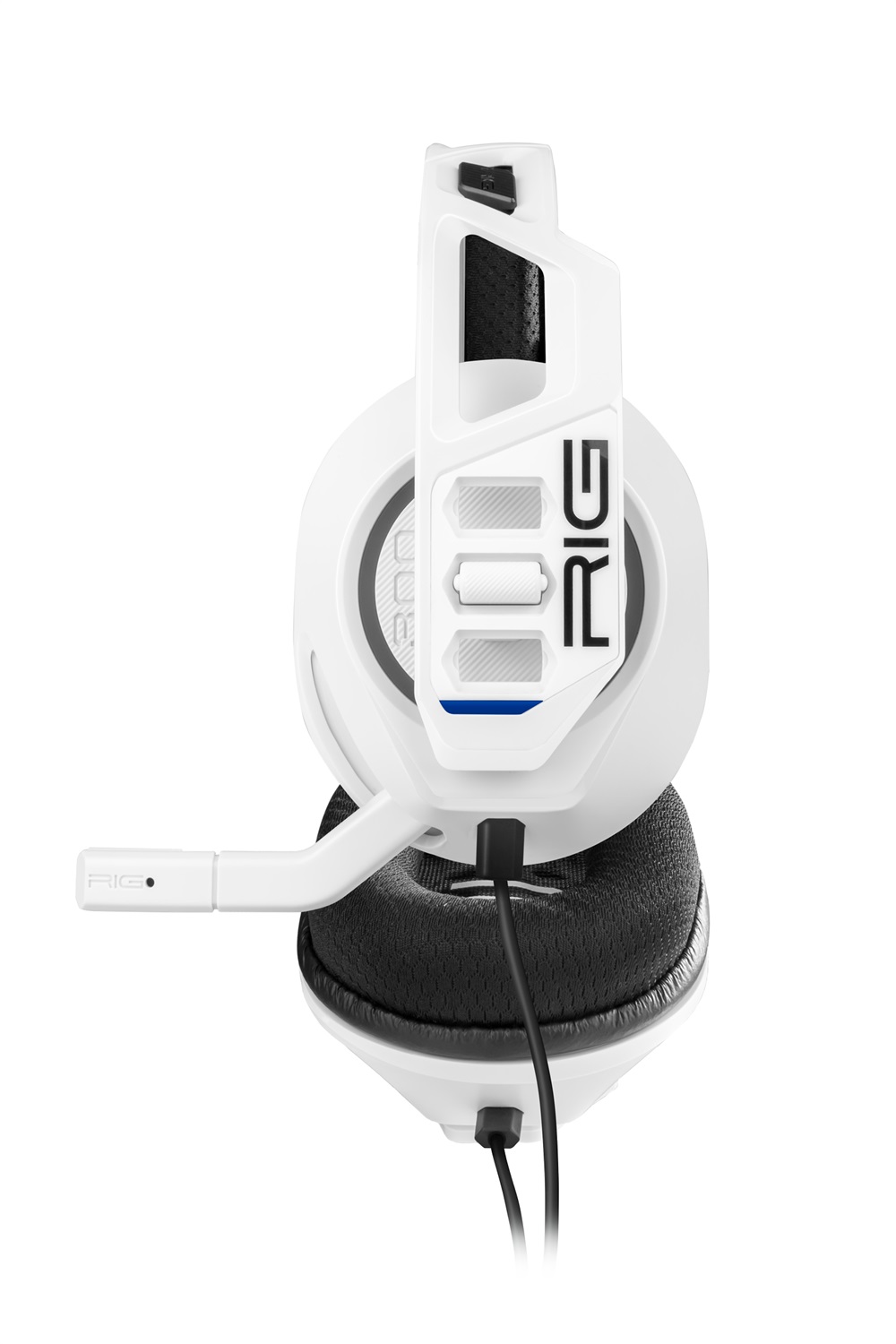 NACON RIG 300 PRO HS Auricolare Cablato Gaming Bianco per PS4/PS5 e PC con Driver da 40 mm