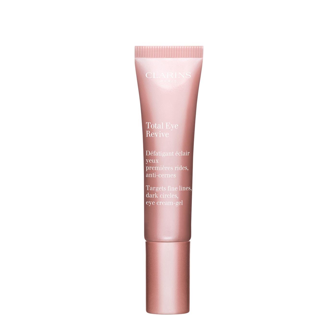 Clarins Total Eye Revive Crema-Gel Contorno Occhi 15 ml - Riduce Borse e Occhiaie, Decongestiona e Leviga i Segni di Fatica