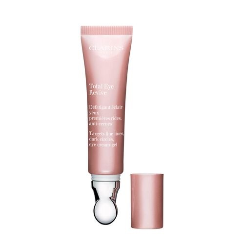 Clarins Total Eye Revive Crema-Gel Contorno Occhi 15 ml - Riduce Borse e Occhiaie, Decongestiona e Leviga i Segni di Fatica