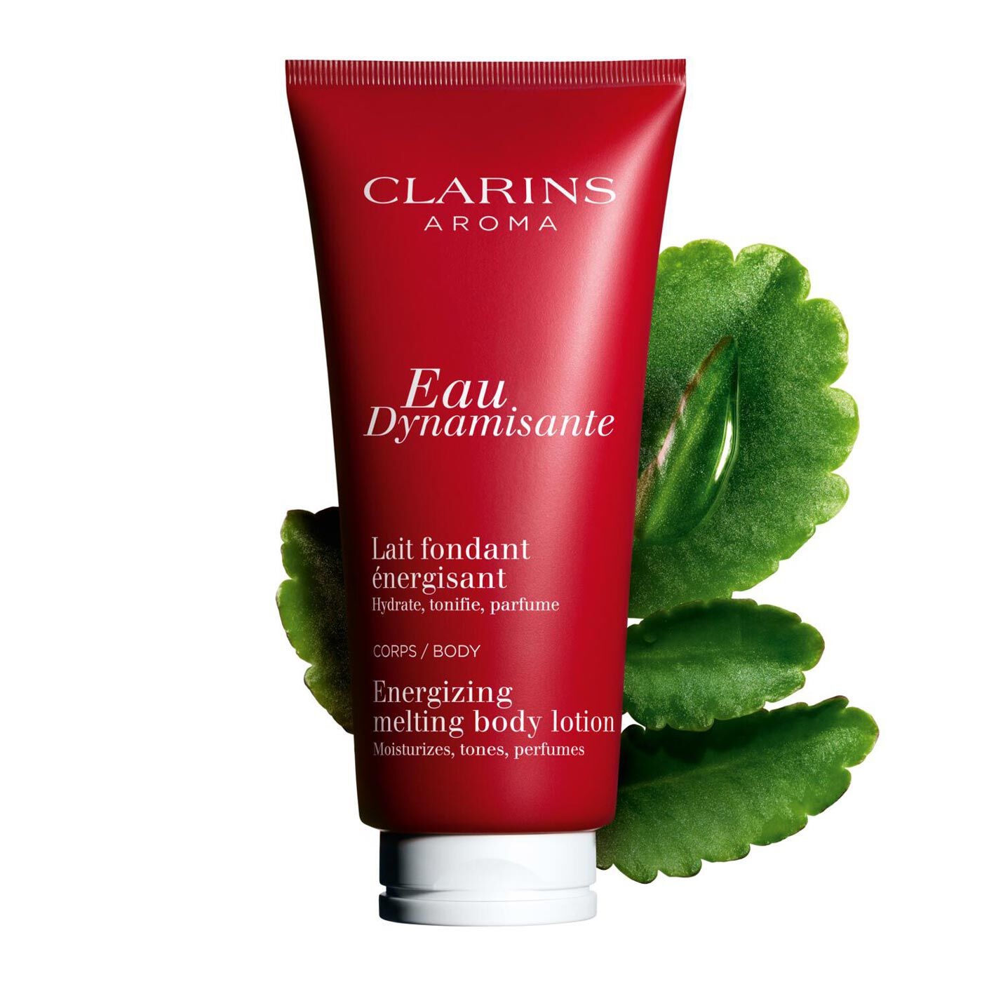 Clarins Eau Dynamisante Latte Corpo Energizzante 200 ml - Idratante, Nutriente, Rinfrescante, Setificante, Tonificante