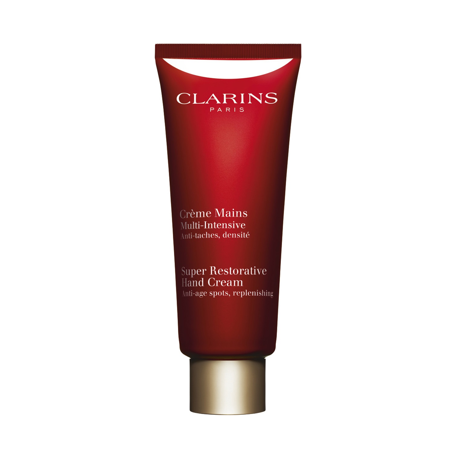 Clarins Crema Mani Multi-Intensive Anti-Macchie 100 ml - Idratante, Levigante e Fortificante per Unghie