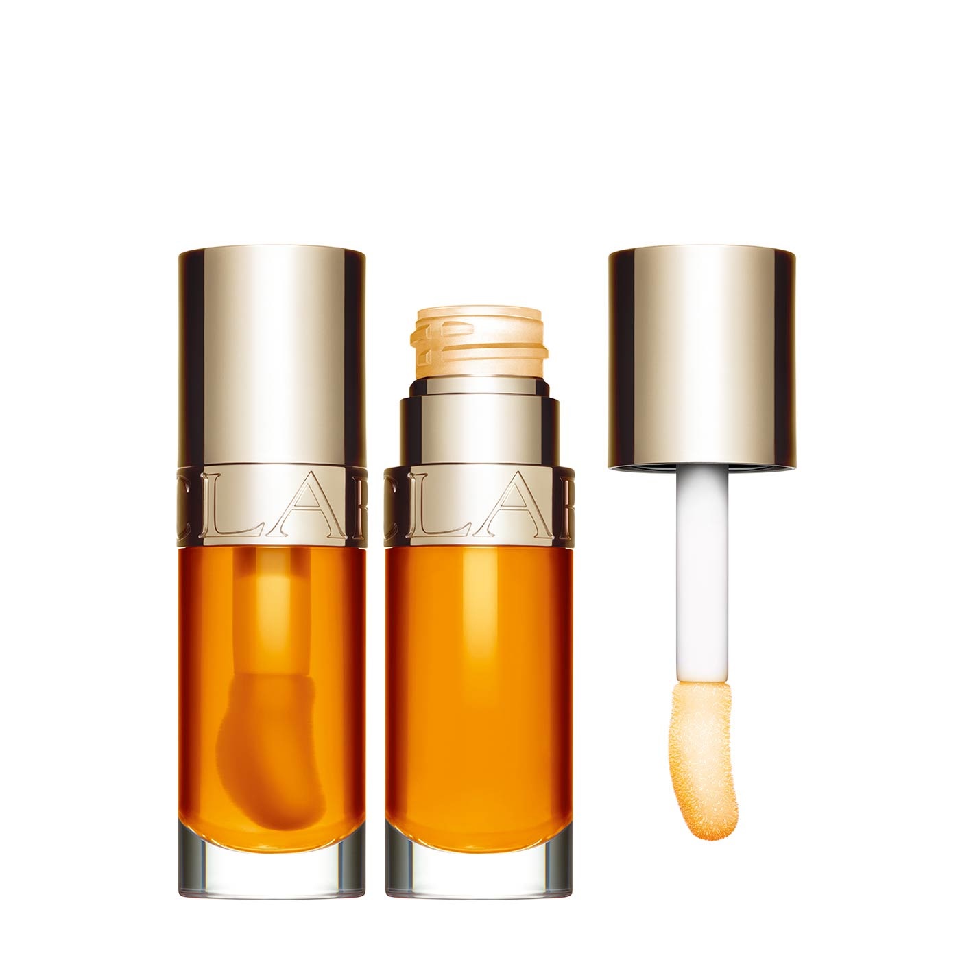 Clarins Lip Comfort Oil 01 Honey 7ml - Olio Labbra Nutriente, Idratante e Protettivo