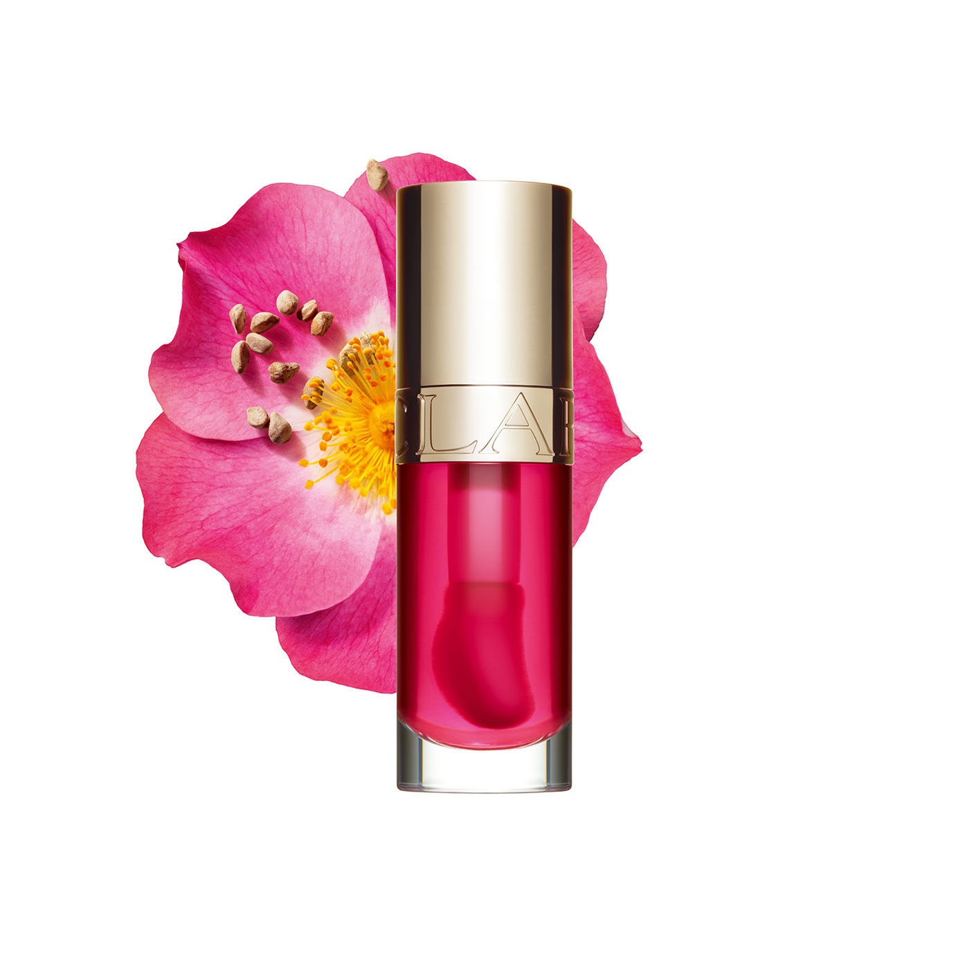 Clarins Lip Comfort Oil 04 Pitaya - Olio labbra idratante e nutriente 7 ml