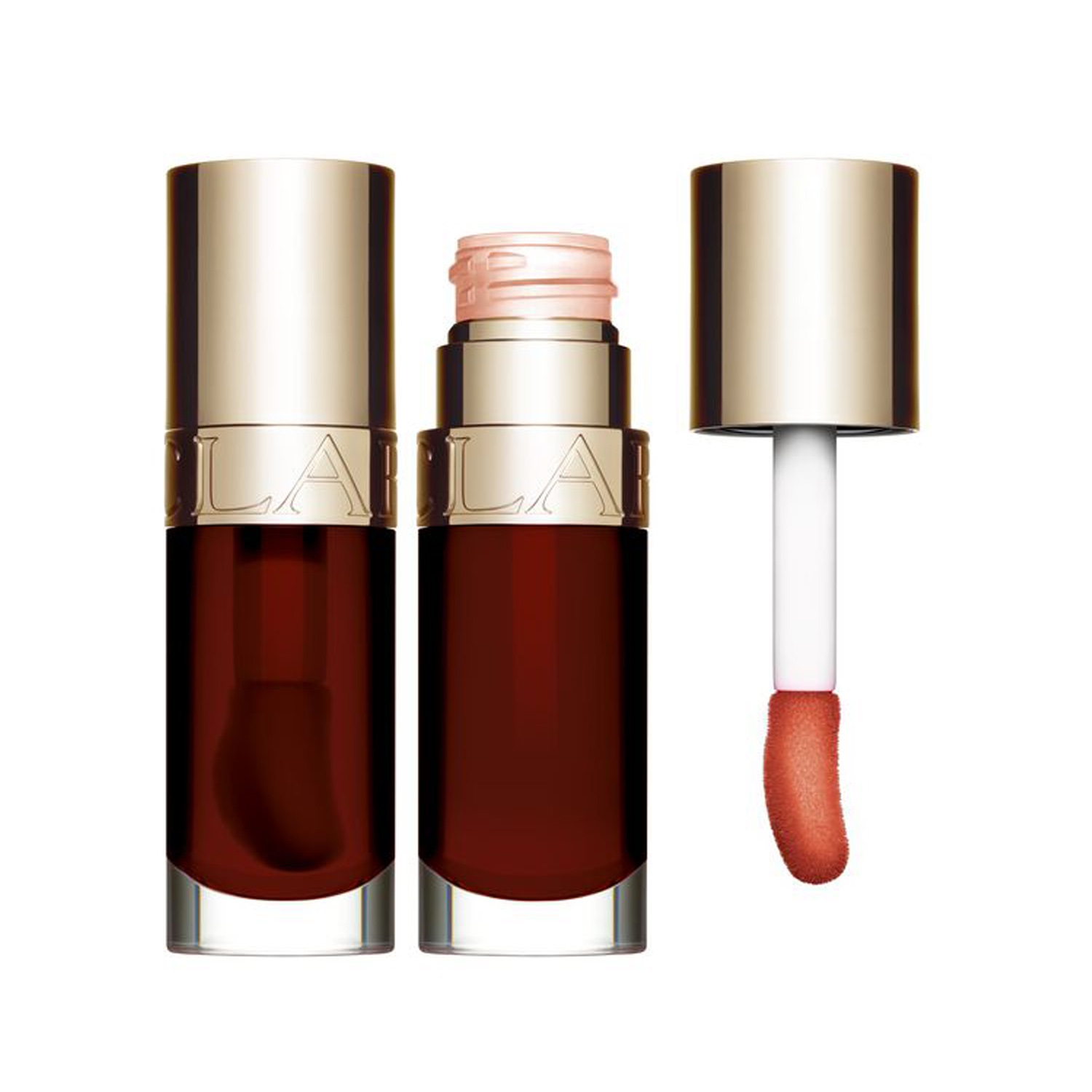 Clarins Lip Comfort Oil 09 Chocolate 7ml - Olio Nutriente per Labbra Idratanti e Lucenti