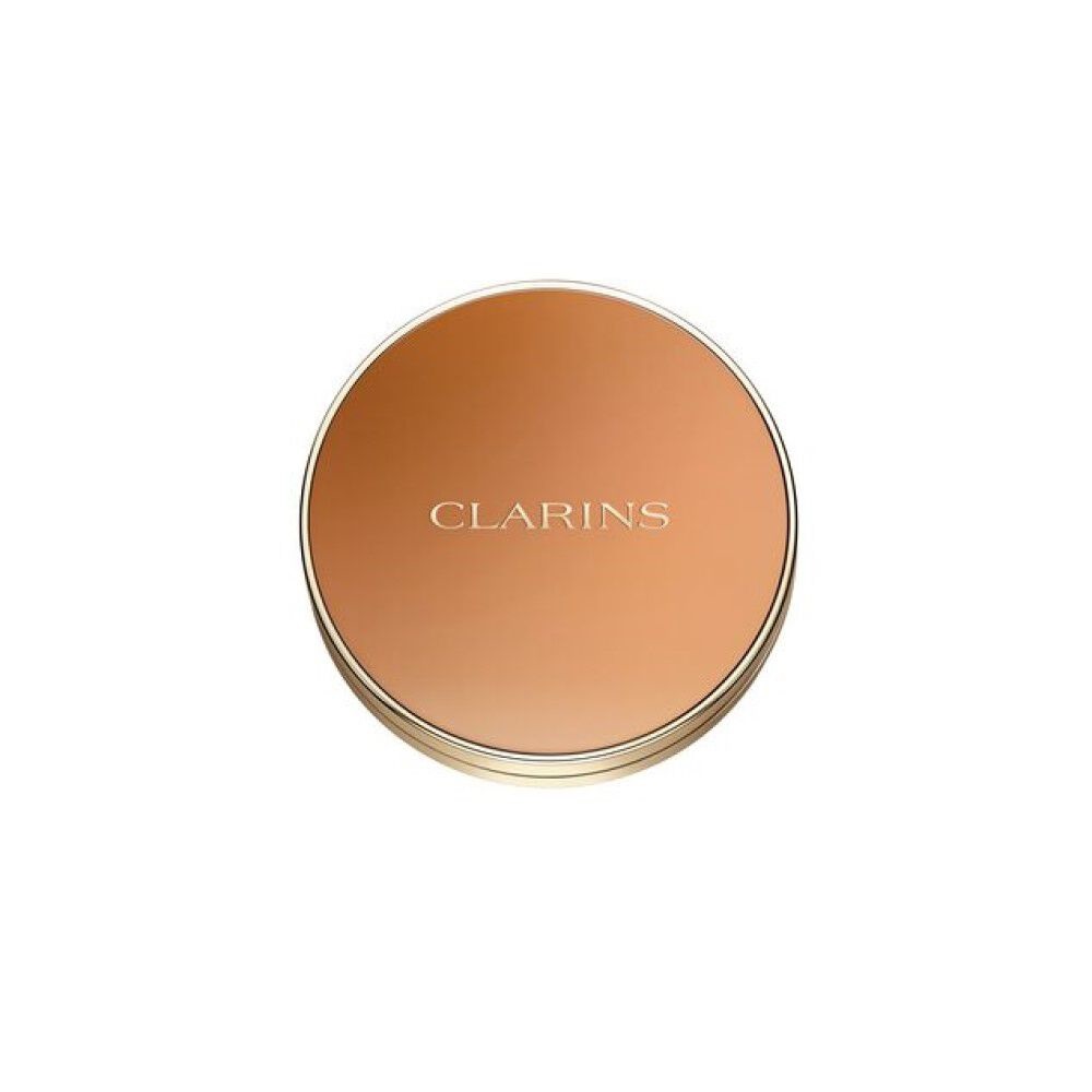 Clarins Ever Bronze Compact Powder 03 Deep - Polvere Compatta Abbronzante 10g, Effetto Naturale e Radiant