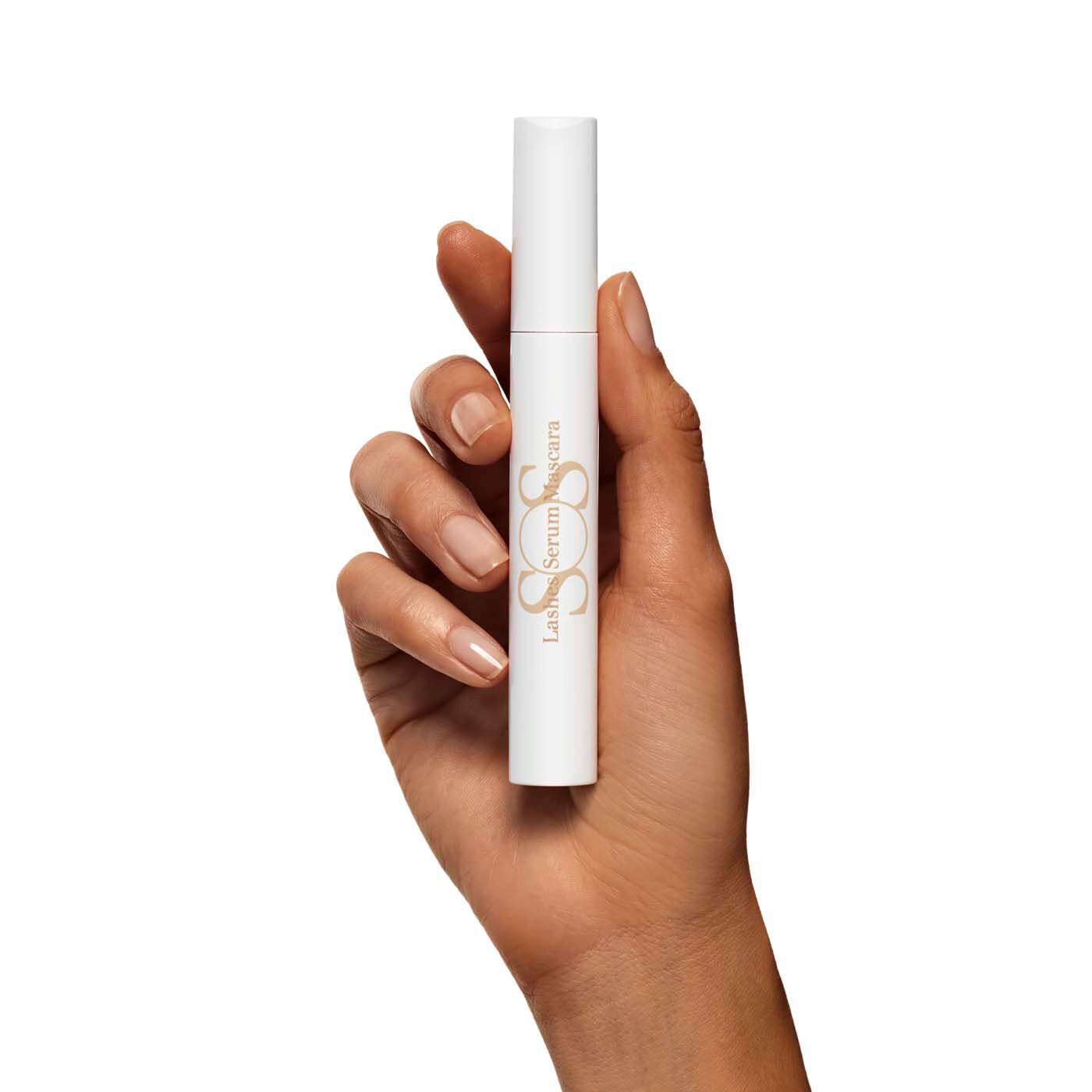 Clarins SOS Lashes Serum Mascara 01 Caramel 8ml - Siero Rivitalizzante per Ciglia con Volume, Lunghezza e Definizione