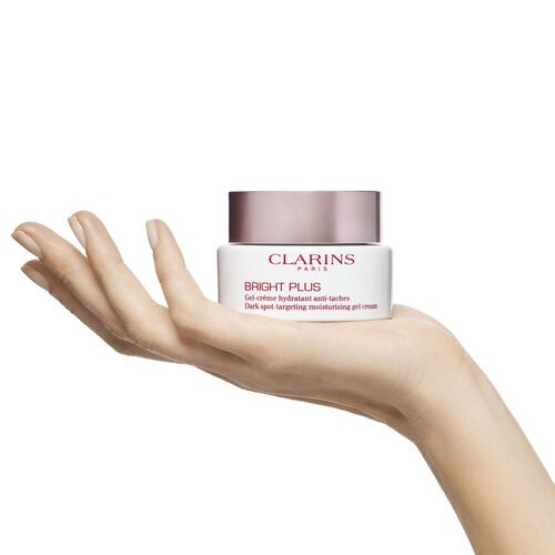 Clarins Bright Plus Gel-Crema Idratante Anti-Macchie 50 ml - Crema-Gel Illuminante per Donna