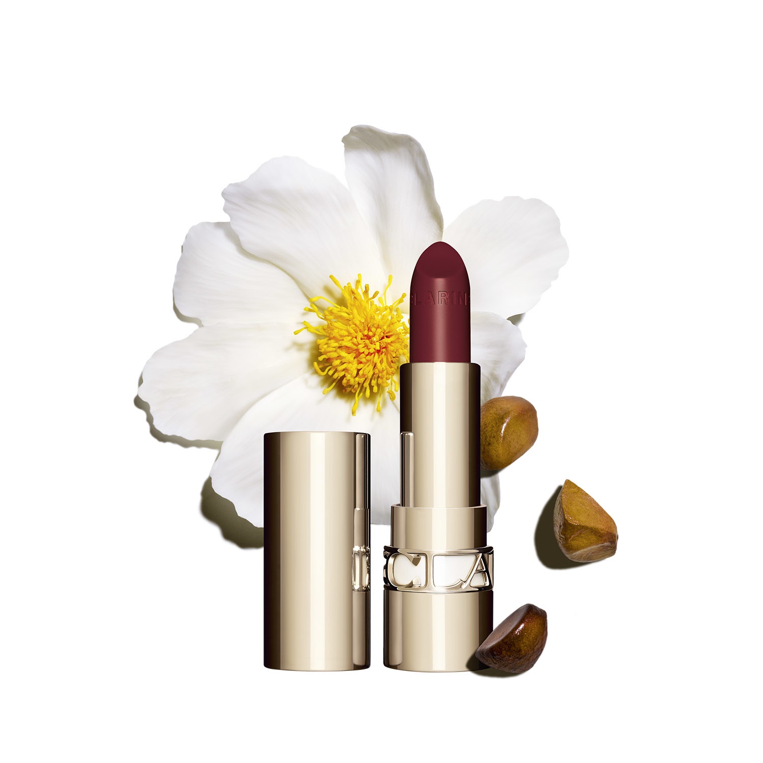 CLARINS Joli Rouge Satin 769 Burgundy Lily - Rossetto Idratante 3.5g
