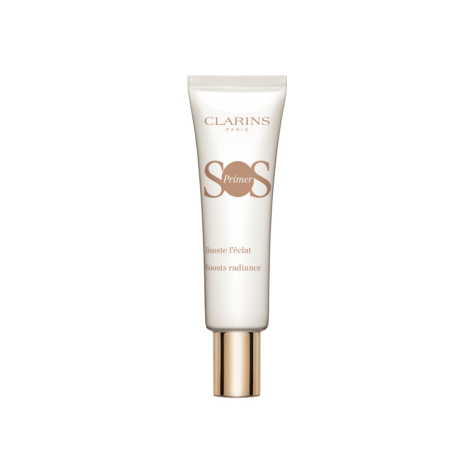 Clarins SOS Primer Bianco 30ml - Dona Luminosità, Corregge l'Incarnato, Base Trucco Effetto Filtro