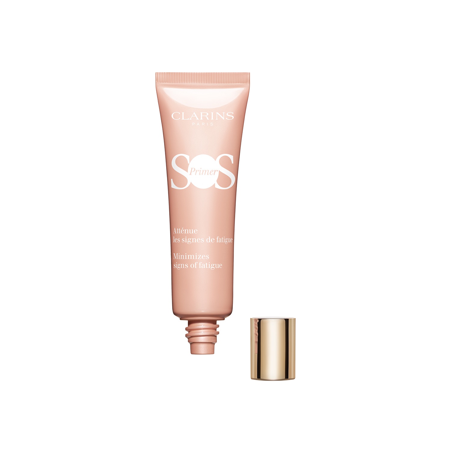 Clarins SOS Primer Rosa 30ml - Effetto Anti Stanchezza, Idratante e Correttore dell'Incarnato per Tutti i Tipi di Pelle