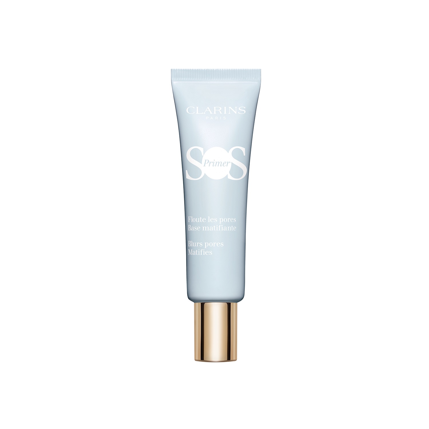 Clarins SOS Primer Effetto Mat 30ml - Opacizzante, Idratante, Attenua la Visibilità dei Pori, per Pelle Secca, Normale e Grassa