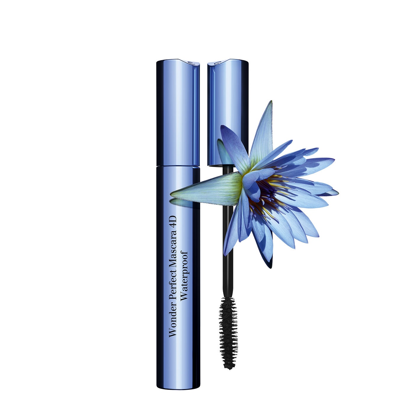 Clarins Mascara Wonder Perfect 4D Waterproof 01 Perfect Black 8ml - Volume, Lunghezza, Curvatura e Alta Definizione