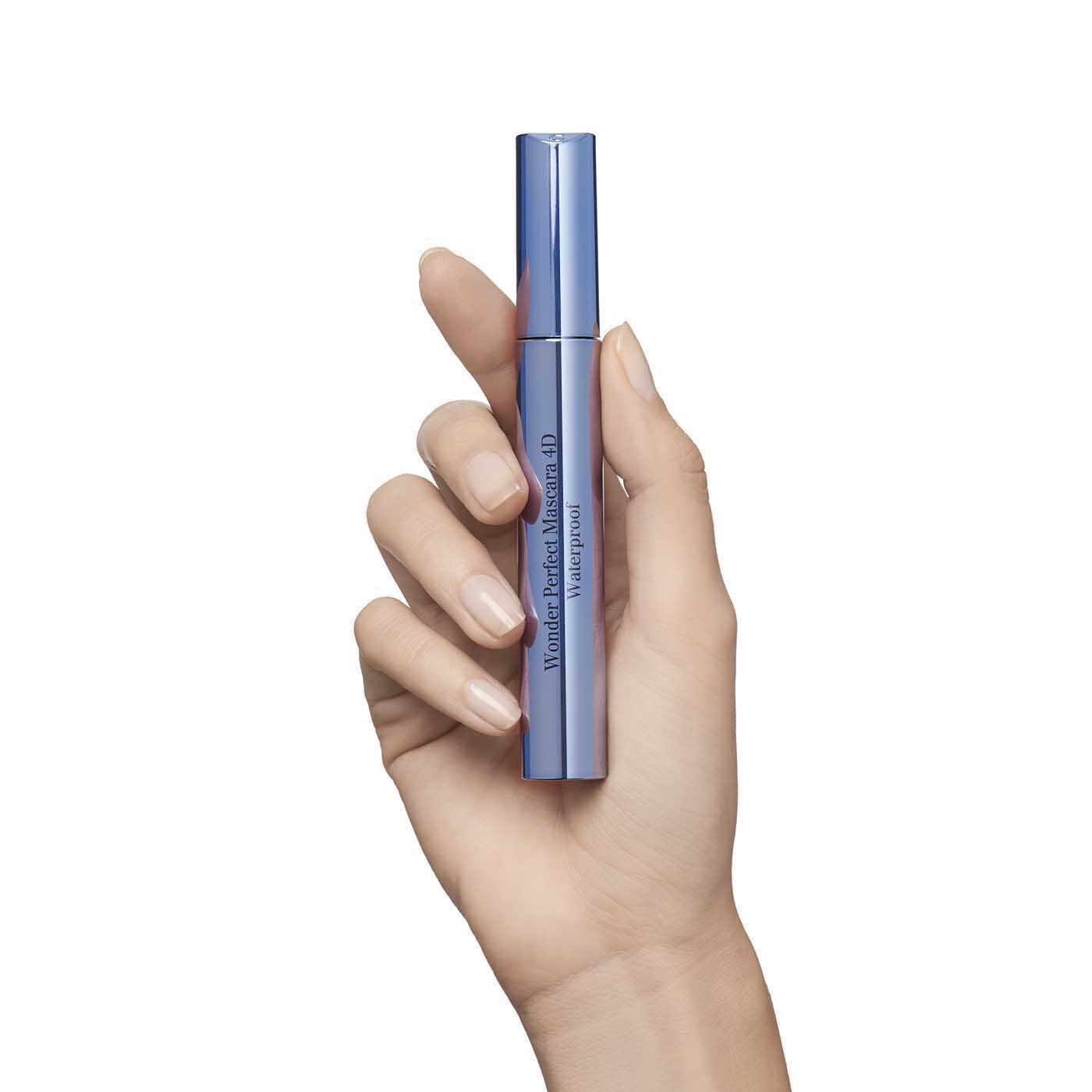 Clarins Mascara Wonder Perfect 4D Waterproof 01 Perfect Black 8ml - Volume, Lunghezza, Curvatura e Alta Definizione