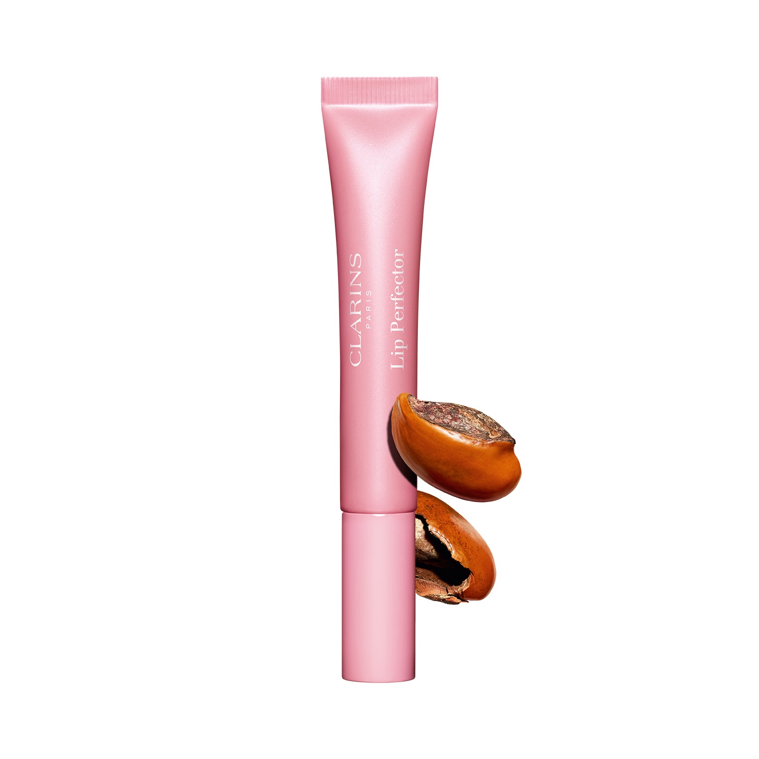 Clarins Lip Perfector Glow 21 Soft Pink Glow 12ml - Gloss Idratante e Rimpolpante per Labbra Lucide