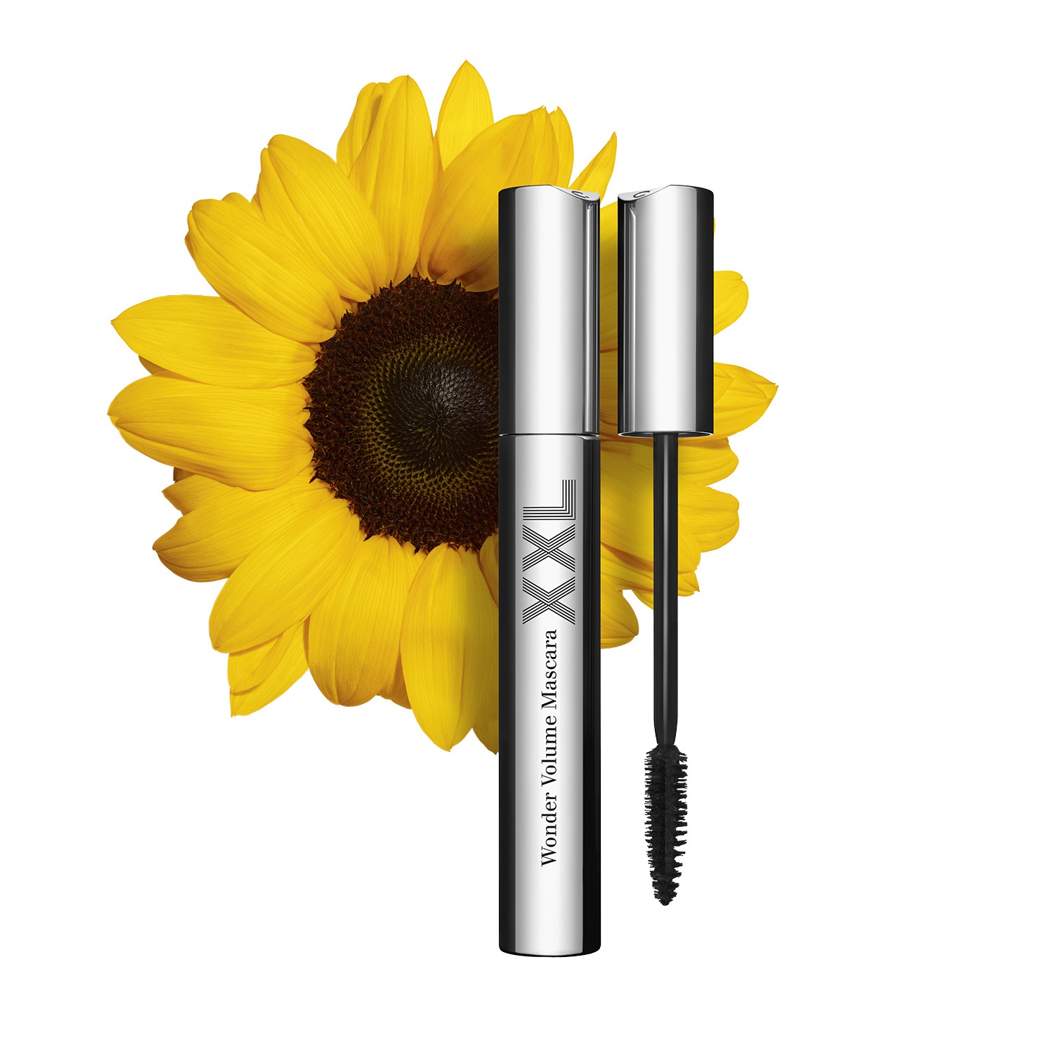 Clarins Wonder Volume Mascara XXL 01 Extreme Black 8 ml - Mascara Volumizzante con Tenuta Estrema