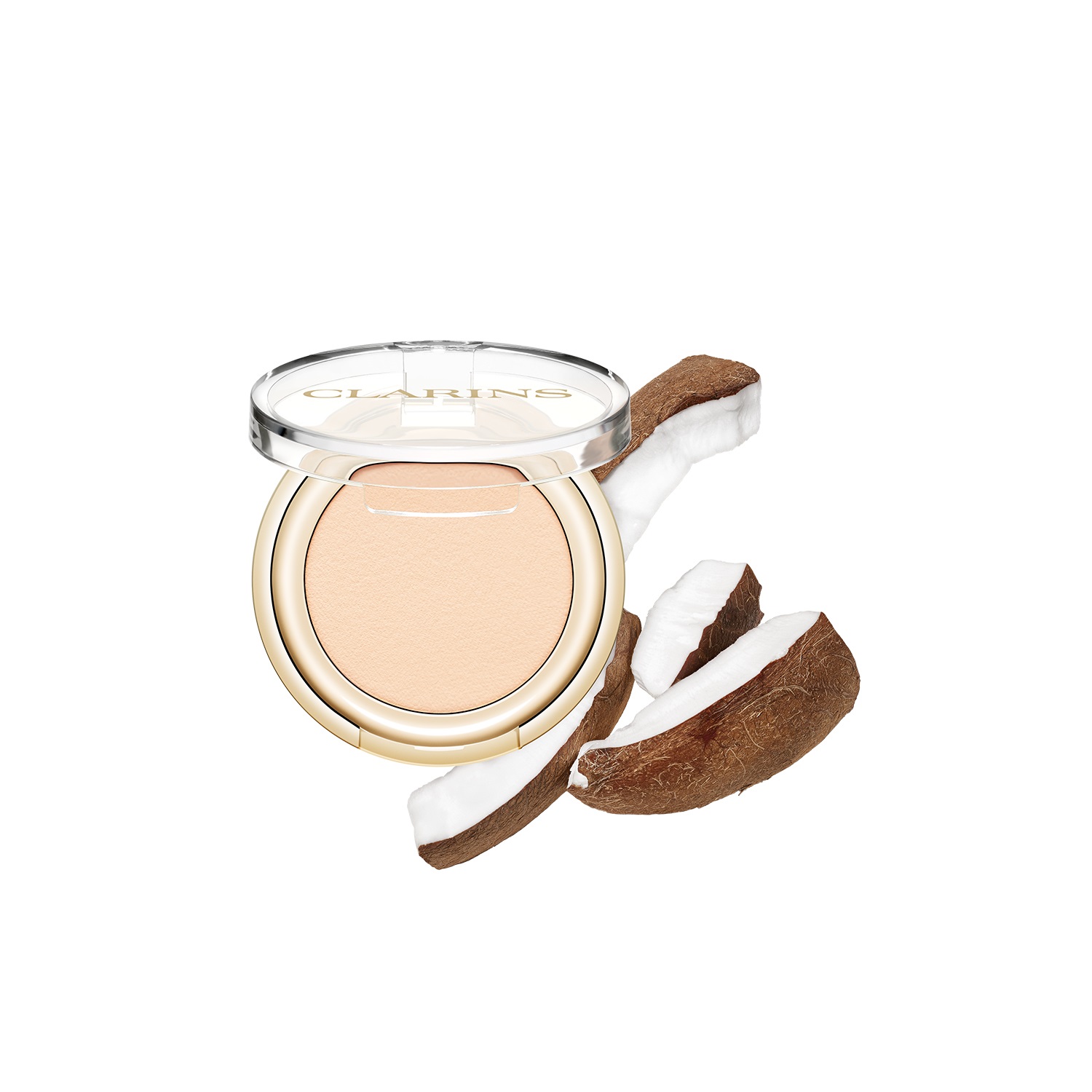 Clarins Ombre Skin 01 Matte Ivory - Ombretto Cremoso 1,5 g con Texture Leggera e Naturale