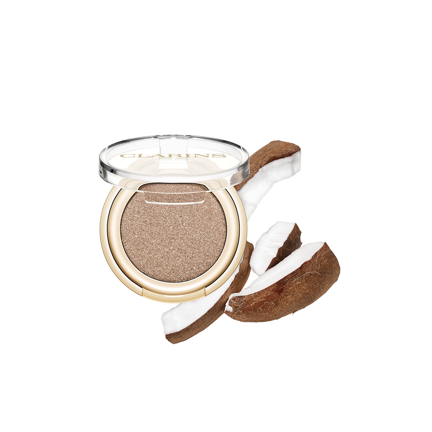 Clarins Ombretto Ombre Skin 03 Pearly Gold - Texture Cremosa, 1,5 g