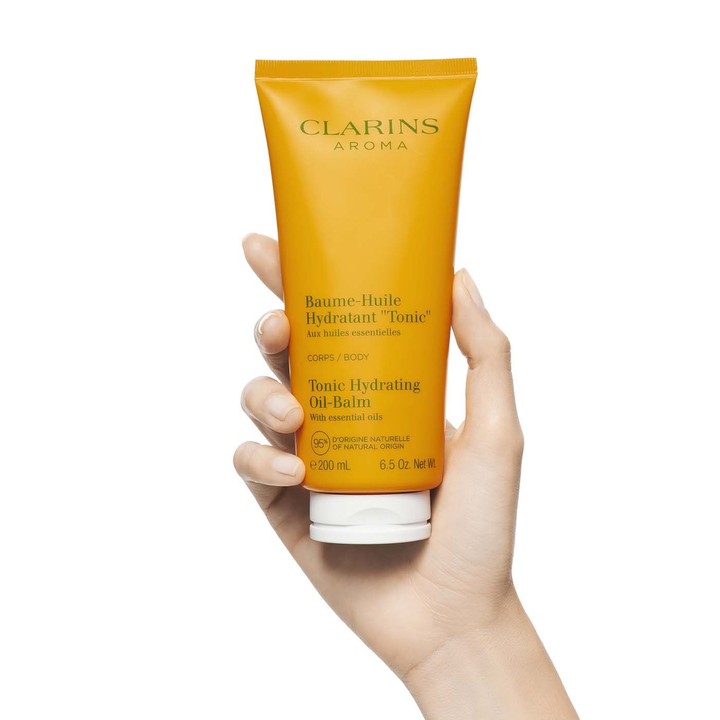 Clarins Baume-Huile Hydratant Tonic - Crema Corpo Idratante e Tonificante 200 ml