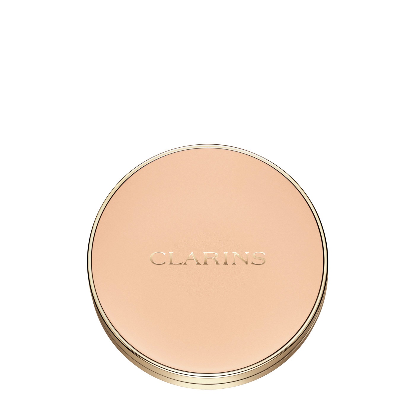 Clarins Ever Matte Compact Powder 02 Light - Cipria compatta opacizzante colorata 10g con estratto di latte di pesco