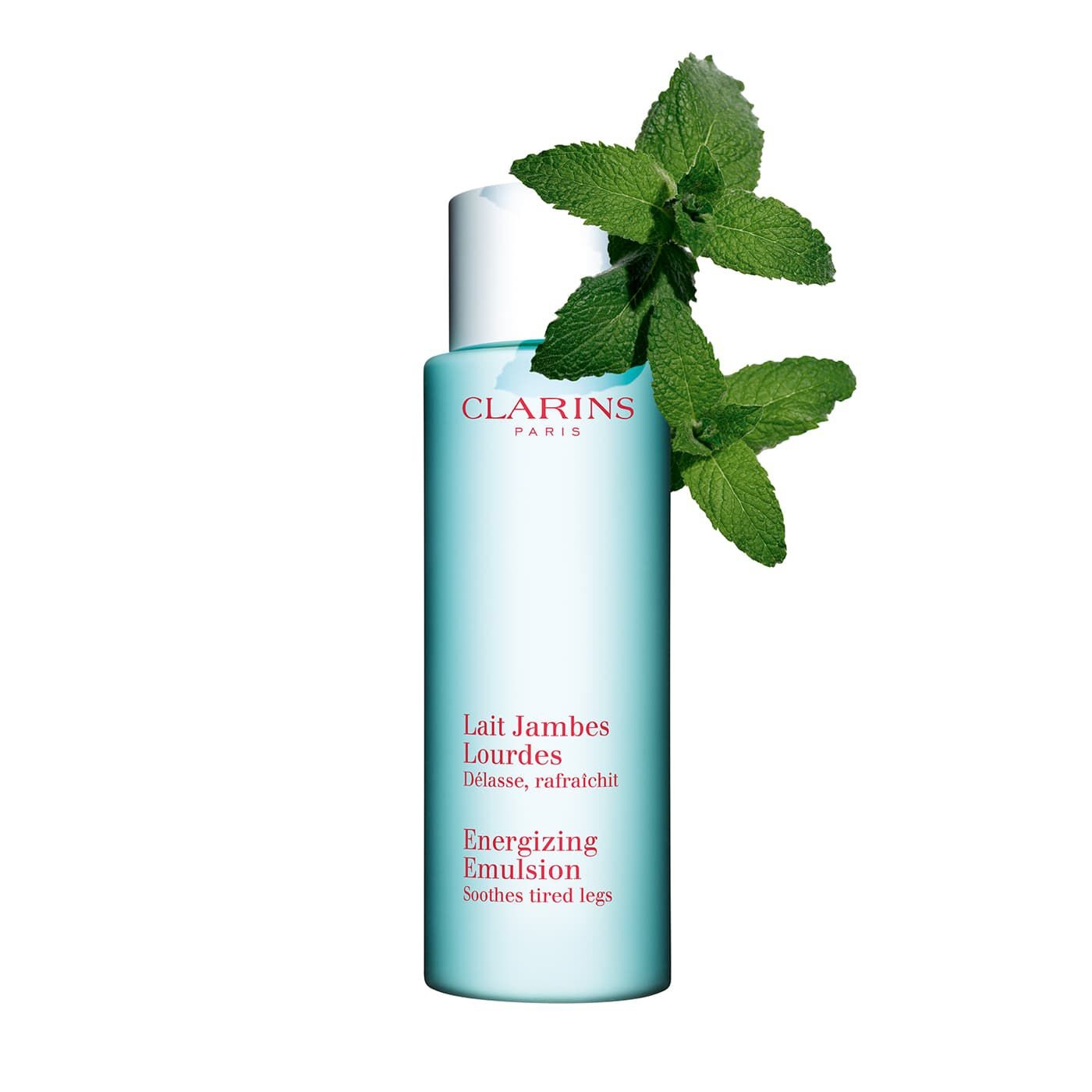 Clarins Lait Jambes Lourdes Emulsione Energizzante per Gambe Stanche 125 ml - Idratante e Rivitalizzante