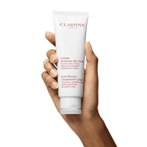 Clarins Crema Giovinezza Piedi 125 ml - Nutre, Leviga e Rinnova con Mirra e Timo