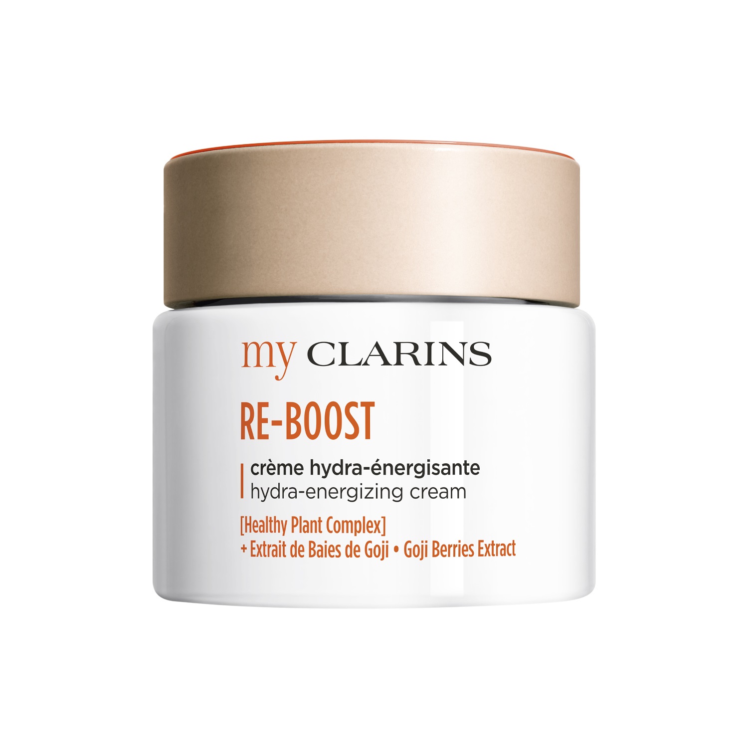 Clarins RE-BOOST Crema Idratante Energizzante 50ml - Pelle Giovane - Idratazione e Luminosità - Formulata con Healthy Plant Complex