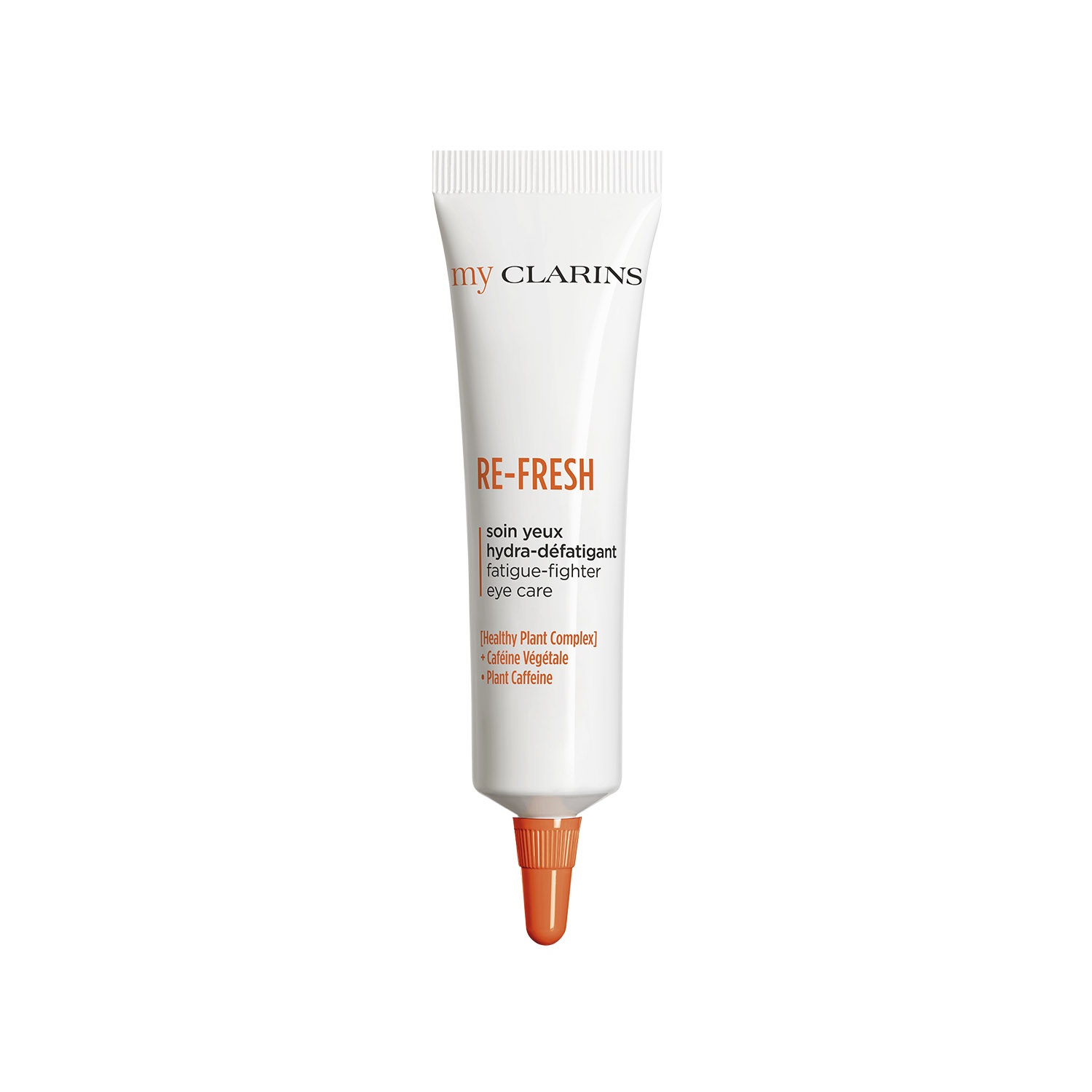 Clarins Re-Fresh Trattamento Occhi Idratante Anti-Fatica - Gel Rinfrescante con Sfera Metallica Roll-On - 15 ml