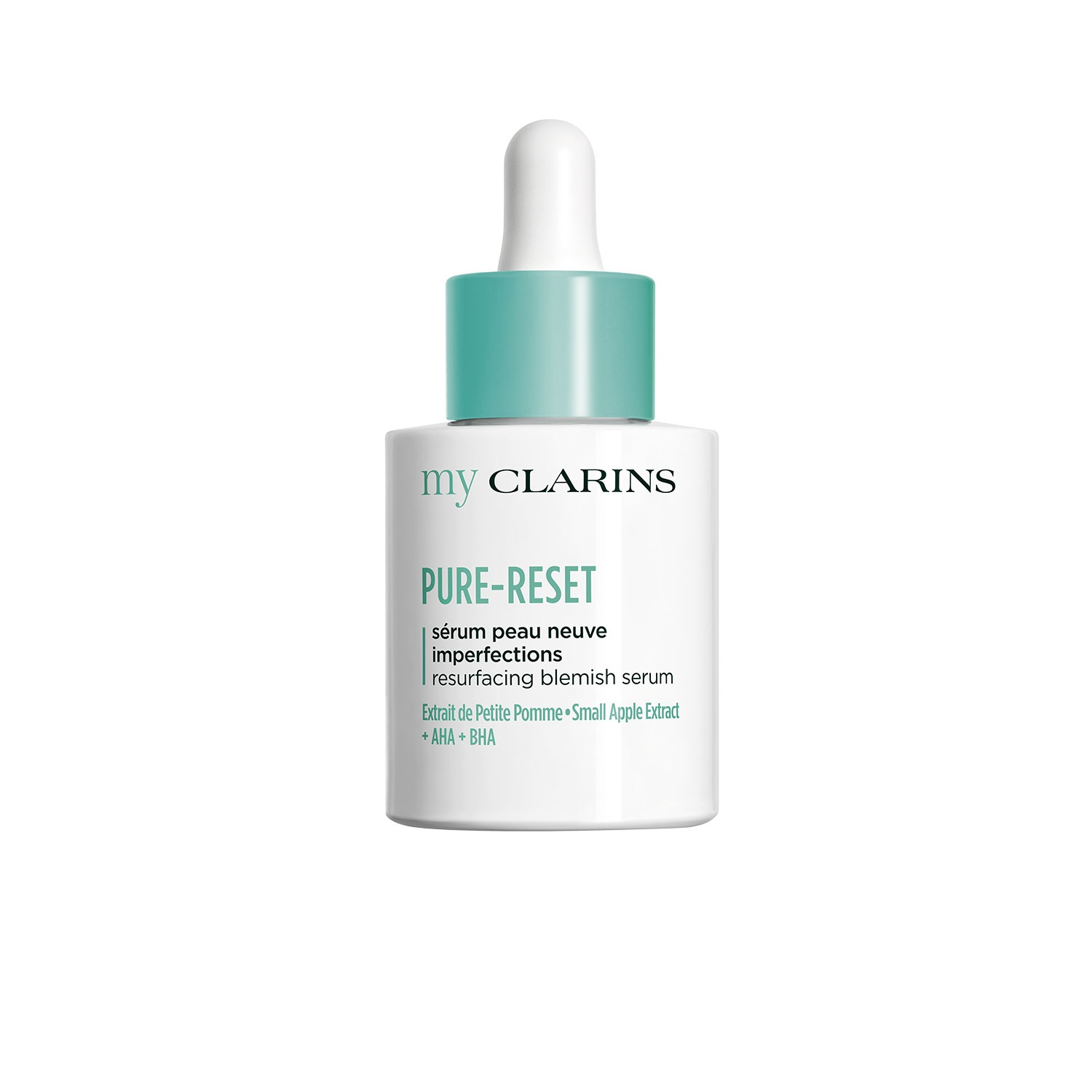Clarins Pure-Reset Siero Anti-imperfezioni Rinnovatore 30ml - Ideale per Pelle Giovane e Grassa, Effetto Rigenerante Immediato