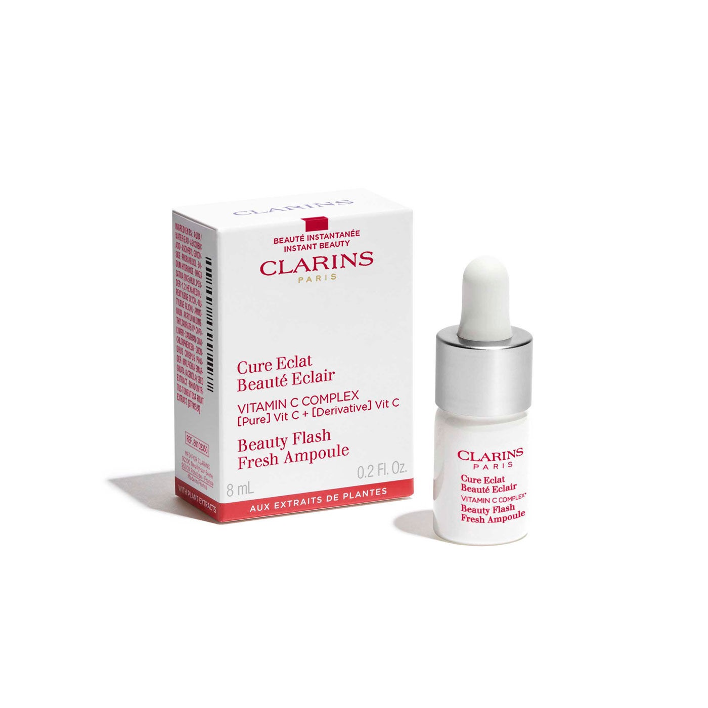 Clarins Cure Eclat Beauté Éclair - Siero Illuminante con Vitamina C 8 ml