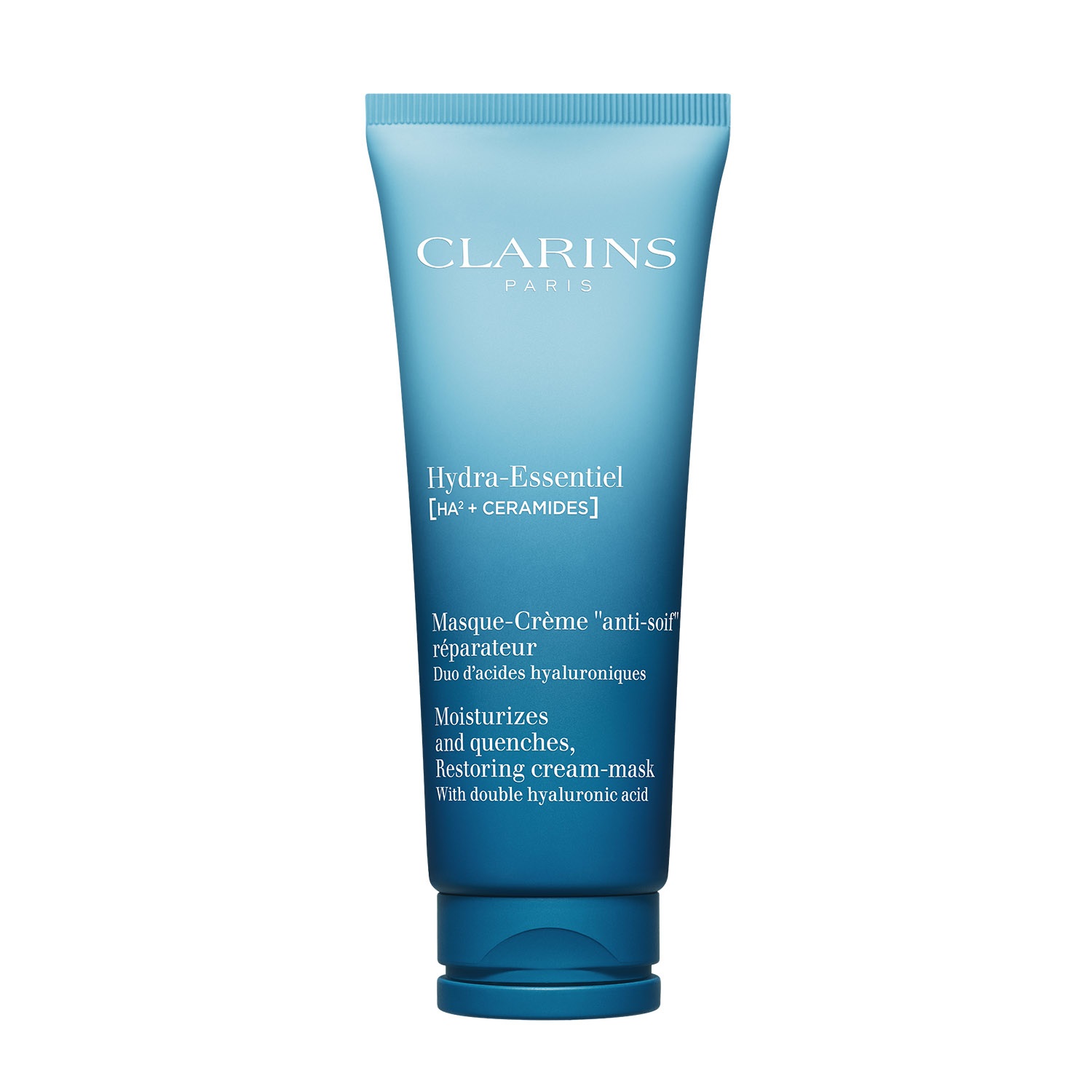 Clarins Hydra-Essentiel [HA²] Maschera-Crema Idratante Rinfrescante 75ml - Con Acido Ialuronico e Ceramidi