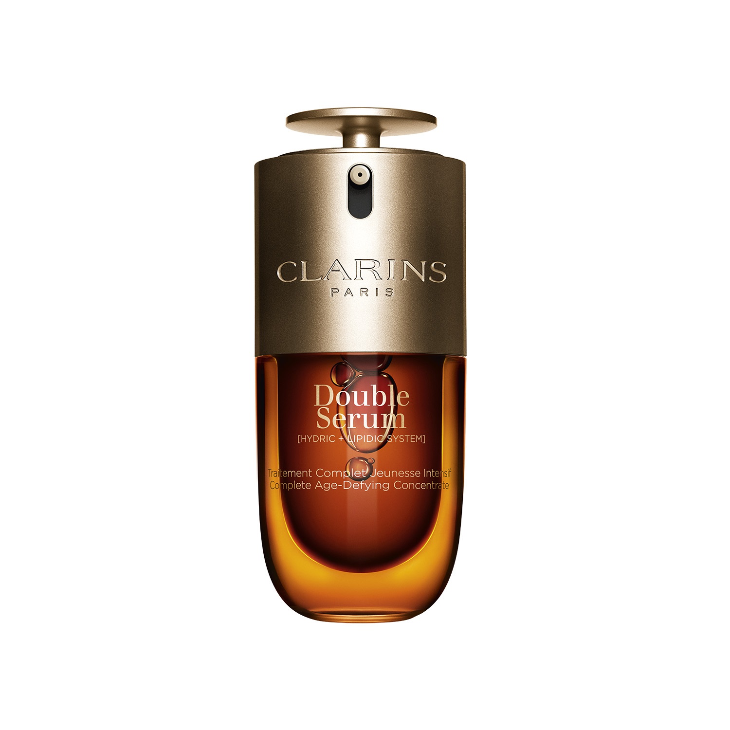Clarins Double Serum - Siero Anti-Età 30 ml con Formula Doppia e 22 Estratti Vegetali