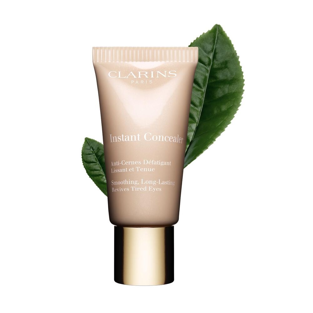 Clarins Instant Concealer 02 - Correttore Antiocchiaie Levigante Rigenerante a Lunga Tenuta, 15 ml