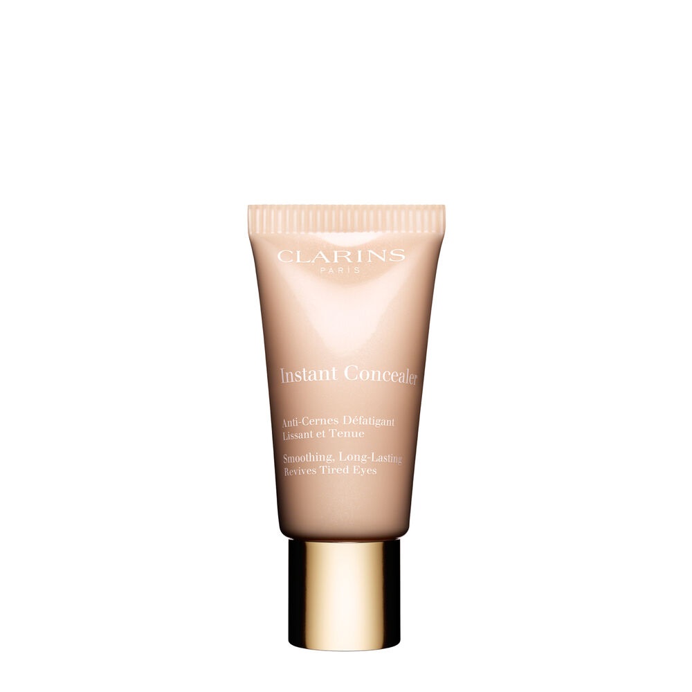 Clarins Instant Concealer 02 - Correttore Antiocchiaie Levigante Rigenerante a Lunga Tenuta, 15 ml
