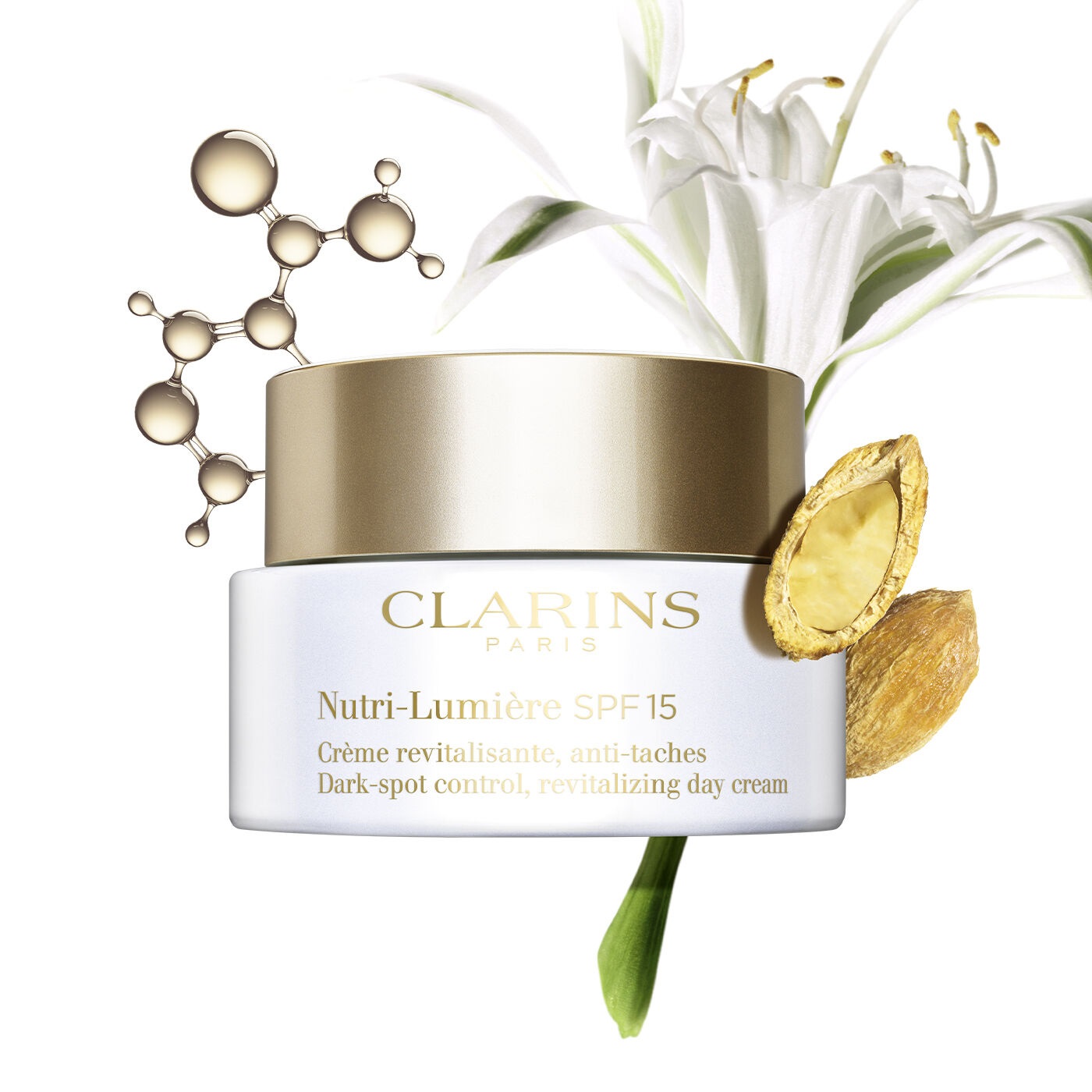 Clarins Nutri-Lumière Crema da Giorno Rivitalizzante SPF 15 Anti-Macchie 50 ml