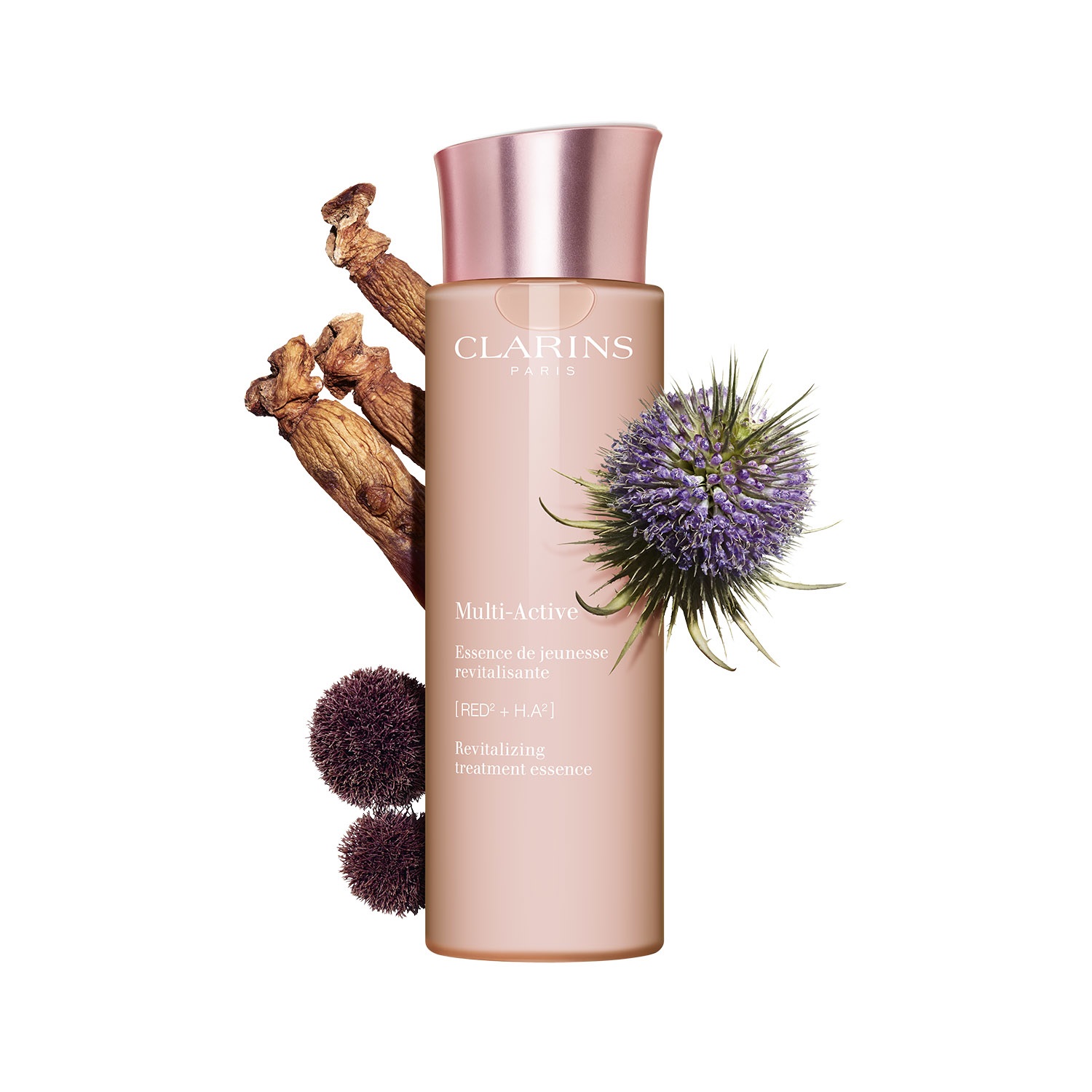 Clarins Multi-Active Essence de Jeunesse - Lozione di giovinezza rivitalizzante 200 ml per tutti i tipi di pelle